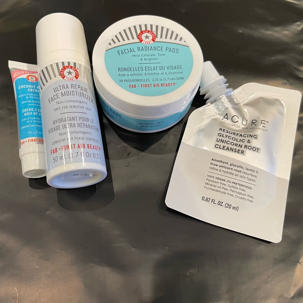 First Aid Beauty products!